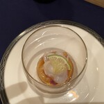 真ダコと秋野菜のビカラード　里芋・栗・レッドムーン