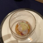 真ダコと秋野菜のビカラード　里芋・栗・レッドムーン