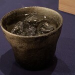 レストラン フィーネ - 芋焼酎ロック