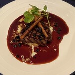 レストラン フィーネ - 特選牛フィレ肉のステーキ　トリュフのソース　