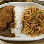 カレー専門店　パピー - チキンカツカレー＆ナポリタン