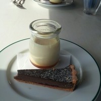 ブラッスリーオザミ 東京スカイツリータウン･ソラマチ店 - プリンとチョコレートムースタルト