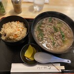 Sakaide - 肉うどん定食
