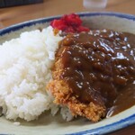 味の店 七福 - かつカレー②