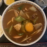 太田屋 - 生玉子味噌煮込みランチ
