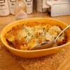 耕コウチキン - 揚げ茄子と焼きトマトミートソースのチーズ焼