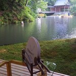 あさば - 緑茶を飲みながら