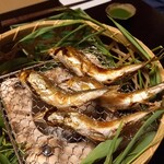 あさば - 鮎　炭火焼き