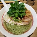 Rock’anDo - グリーン麺ゆずみつば しお 肉増し