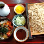 Owariya - ミニ焼鳥丼セット 900円