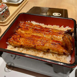 うなぎ小椋 - 「木」半身、1,900円。