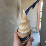 手打ち蕎麦　いよ翁 - 蕎麦茶ソフトはテイクアウト限定。