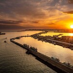 みなと食堂 - 八戸大橋