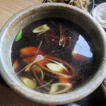 そば哲 - そば哲 「鶏ごぼうせいろ」