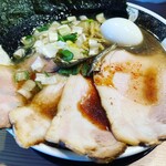 鮨とラーメン うおがしや - 特製すごい煮干しラーメン