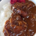 亀屋 - ランチのカレー