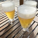 Virejji Kafe Fukasawa - ランチビール+200円税込