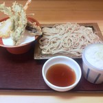 天ぷらセット大盛（\580）