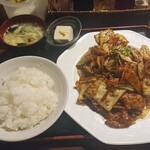 Chinese Dining ナンテンユー - 回鍋肉定食