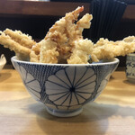 Hachimaki - 穴子海老天丼(正面)