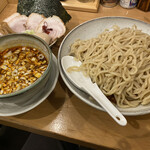 中華そば 笑歩 - 特製辛いつけそば¥1,280＋大盛¥120