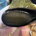 上州濃厚中華蕎麦 はたお商店 - いつ見ても品の良いスープ