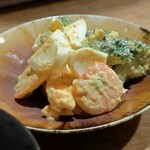 小よし - エビブロッコリー卵サラダ