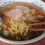 187628413 - 麺は通常の太さ。チャーシューが絶品！