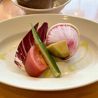 トラットリア グランボッカ - 前菜 バーニャカウダソース