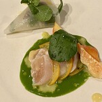 E.Bu.Ri.Ko - 柿とササミ　マスタケ添え