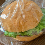 なかまちパン - ジャミジャミバーガー