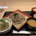 Hananomai - そば＋ミニ丼セット