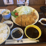 米貞 - 味噌カツ定食1705