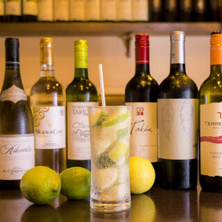 Find your favorite drink♪ Carefully selected wines and non-alcoholic wines are also attractive.