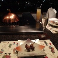 ステーキハウス ハマ 郡山店 - お通し ツブ貝