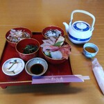 海鮮・そば かく屋 - 海鮮丼セット