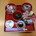海鮮・そば かく屋 - 海鮮丼セット