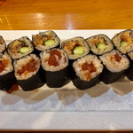鮨 ひでぞう - いくら巻き・鰻胡巻き
