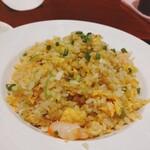 健康中華青蓮 - ぷりぷり海老の葱塩バター炒飯