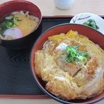 あすたむらんど徳島くつろぎ館 - カツ丼ミニうどん付き９００円