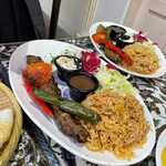 Cappadocia Restaurant - Adana Chicken KebabとAdana Lamb Kebab (2022/8)