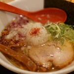 麺屋 燕 - 極みネギ塩ラーメン(¥850)