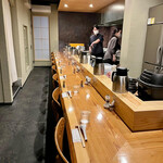 めん 呼白 - 店内風景