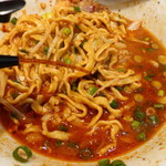 ラーメン二郎 - 赤酢投入～♪