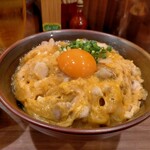 Oyakodon semmon temmarukatsu - 信玄鶏の親子丼1100円
