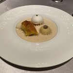 ASAHINA Gastronome - 活平目＆ムール貝 ボルディエの海藻バターでブレゼにし、軽いソースムクラード 牡蠣とバターナッツのイル・フロッタン