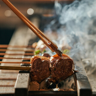 [The best skewer] We are particular about everything from skewering, seasoning, charcoal, and grilling method.