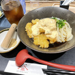 山下本気うどん - 鶏天タルタルぶっかけうどん 890円