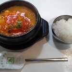 韓食班家 - 純豆腐チゲ定食