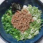 台湾まぜそば やす田 八戸ノ里店 - テイクアウト台湾まぜそば作ってみた。卵切らしてた！